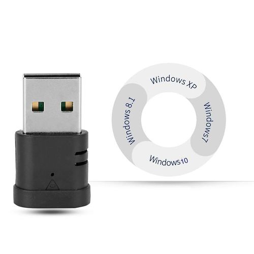 Carte réseau USB sans fil double bande 600Mbps 2.4G/5G pour XP/WIN7/WIN8/WIN8.1/WIN10/Mac OS