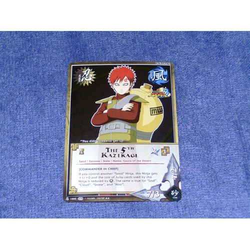 Carte Rare  Foil  N1660  De La Srie 28 Ultimate Ninja Storm  3 Us