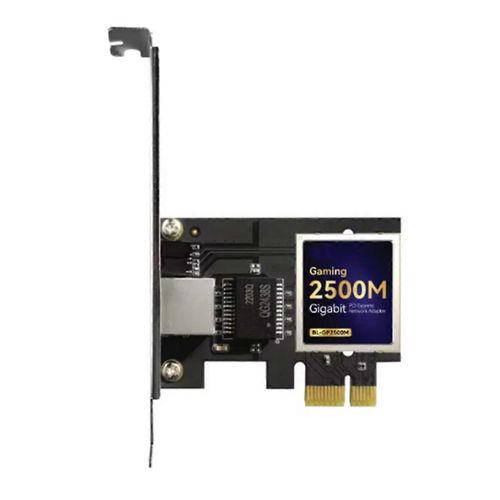 Carte rseau filaire PCI-E 2.5G vers RJ45 2500Mbps 2.5Gbps Ethernet LAN Controller Adaptateur pour jeu informatique Linux