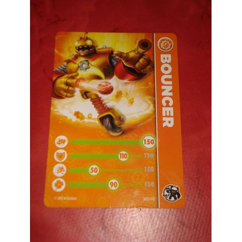 Carte Skylanders Bouncer (Giants)