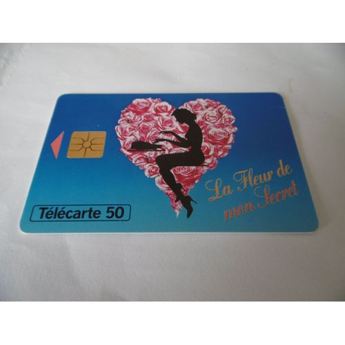 Carte Tlphone - La Fleur De Mon Secret - 08/95 - 50 U