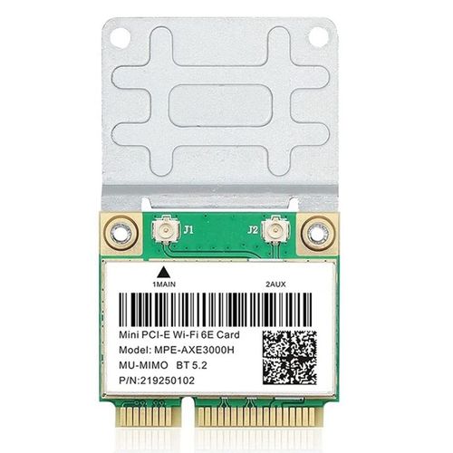 Carte Wifi 6E Mini PCIE AX210, MPE-AXE3000H mb/s, sans fil, Bluetooth 5374, 802.11AX, 5.2G/5G/6Ghz, Wlan, 2.4