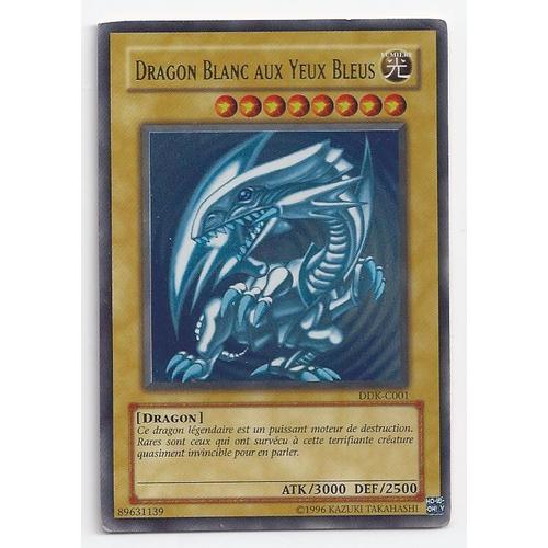 Carte Yu-Gi-Oh!     Brillante      Dragon Blanc Aux Yeux Bleus     (Ddk-C001)