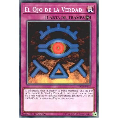Carte Yu-Gi-Oh El Ojo De La Verdad - Db1-Sp074
