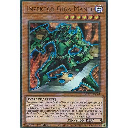 Carte Yu-Gi-Oh - Inzektor Giga-Mante