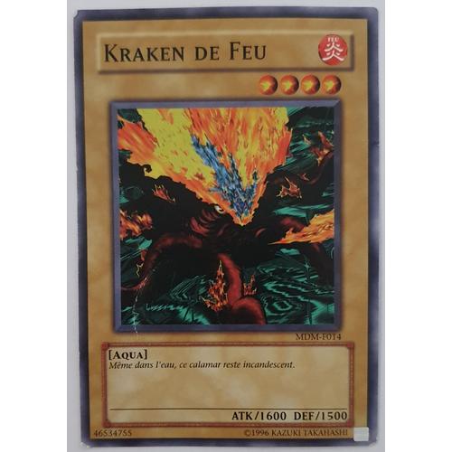 Carte Yu-Gi-Oh! Kraken De Feu Mdm F014