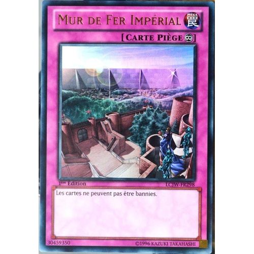 Carte Yu-Gi-Oh Lcjw-Fr298 Mur De Fer Imprial Neuf Fr