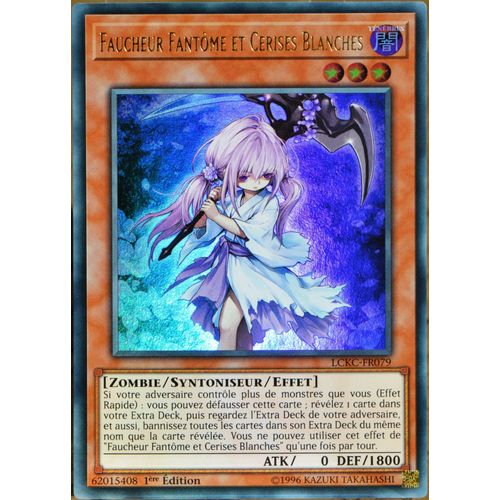 Carte YuGiOh LCKCFR079 Faucheur Fantôme et Cerises Blanches Rakuten