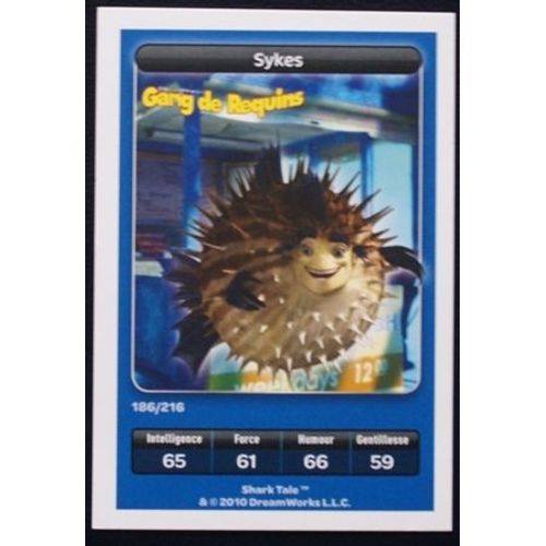 Cartes Dreamworks Speciale Gang De Requin N 186