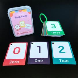 Acheter Carte Flash d'apprentissage de l'anglais pour bébé, cartes Flash de  poche, jouets éducatifs Montessori