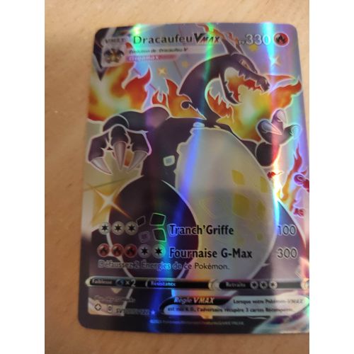 Cartes Pokemon Dracaufeu shiny PV330 Cartes de jeux Rakuten