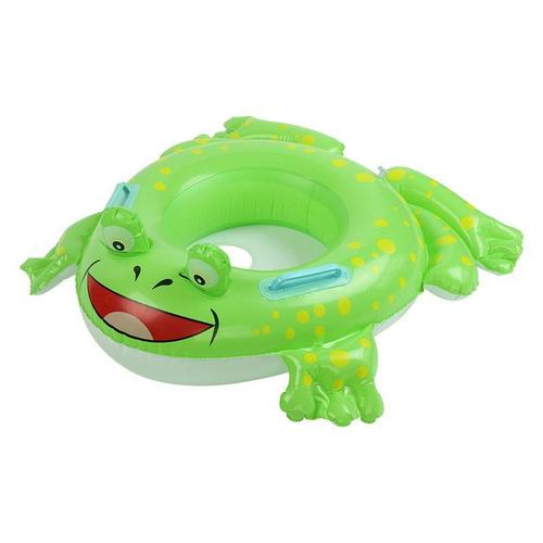 Cartoon Swimming Ring | Inflatable Cartoon Aminal Floats For Kids | Floating Crocodile & Turtle & Frog Shaped Swimming Rings, Baby Swimming Circle Pools Floaty Toy For Toddlers