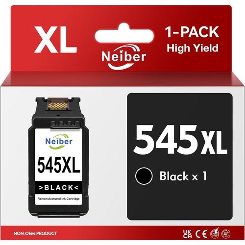 Cartouche 545 Xl Noir,Pg-545xl Remanufactures Pour Cartouche Canon 545,Pg 545 Noir Pour Pixma Tr4550 Tr4551 Ts3350 Ts3150 Ts3151 Ts3355 Ip2850 Mg2555s Mg2950 Mg2450 Mg2550 Mg3050 Mg2550s Mx495