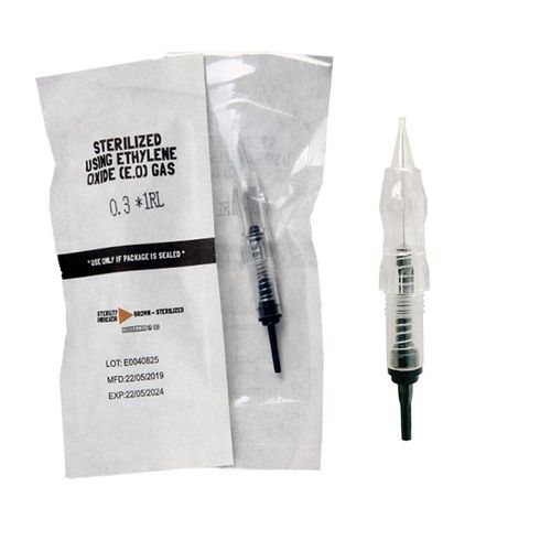 Cartouches D'aiguilles De Tatouage Pour Dermographe, 50 Pices, Pour Maquillage Permanent, Pour Machine  Dermographe, Pour Machine  Perles Noires