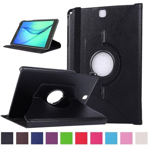 Case Compatible With Samsung Tab A 9.7-360 Rotation Leather Case For Samsung Galaxy Tab A 9.7 Inch Sm-T550 / T555 Smart Cover Case With Flip / Stand