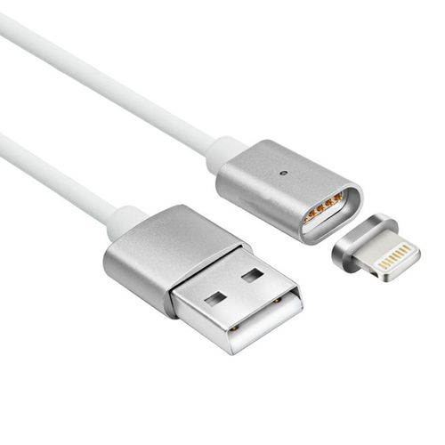 CASEINK - Cble USB 2.0  8 Pins iOS8/9 3A 1m [MagSafe Magnet 3A Resistant] iPhone 6S/6 Plus/5/S/C