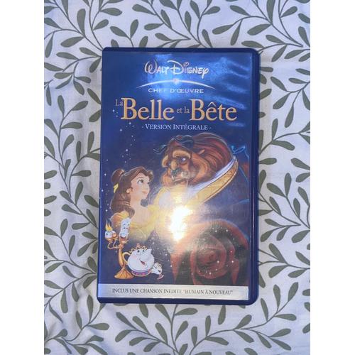 Casette Vhc La Belle Et La Bte, Walt Disney