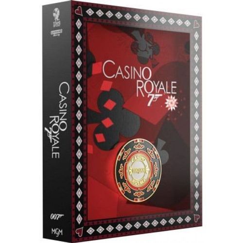 Casino Royale - dition Titans Of Cult - Steelbook 4k Ultra Hd + Blu-Ray + Goodies de Martin Campbell