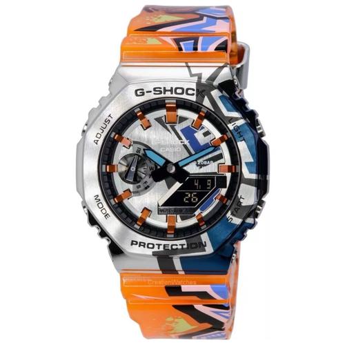 Casio G-Shock Gm-2100ss-1ajr Street Spirit Limited Watch Graffiti Print