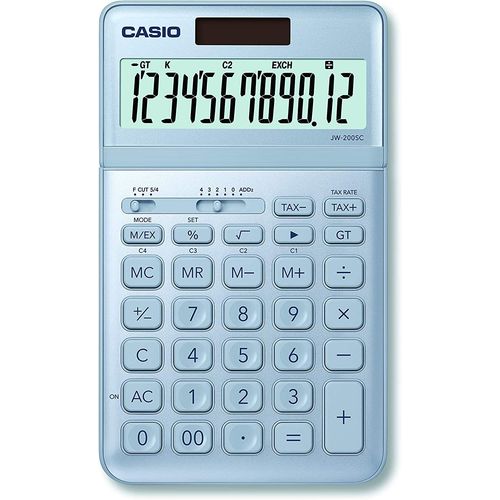 Casio Jw-200sc-Bu - Casio Jw-200sc-Bu Bleu