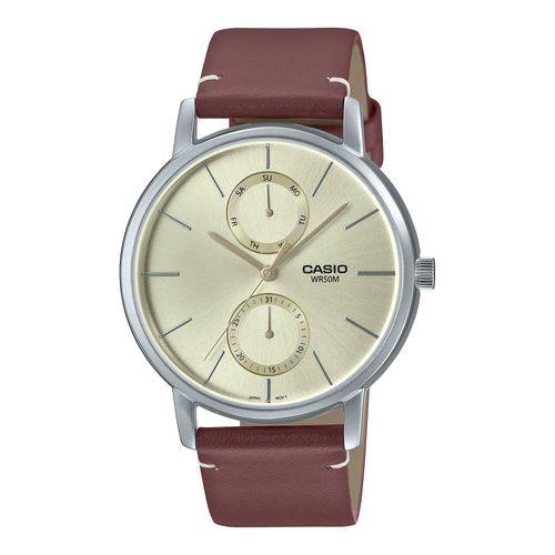 Casio Montre Marron Multi-Cadrans Hommes Casio Collection Mtp-B310l-9avef