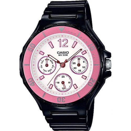 Casio Montre Noir Multi-Cadrans Femmes Casio Collection Lrw-250h-1a3vef