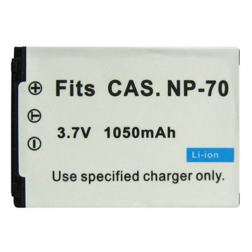 Casio NP-70 3.7V 1050mAh Batterie rechargeable appareil photo numrique Casio