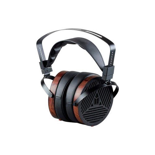 Casque audio magntique supra-aural planaire Monolith M1060 - Noir/bois avec haut-parleur de 106 mm, conception  fond ouvert, coussinets d'oreille confortables pour studio/usage professionnel