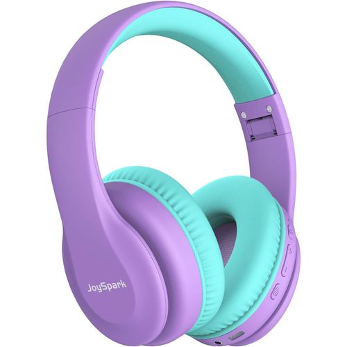 Casque Bluetooth Lger Sans Fil Pour Enfants, Volume Limit  85/94 Db, 60 Heures De Lecture, Bluetooth 5.3, Casque Supra-Auriculaire Pour Tout-Petits Avec Micro Intgr Violet[ECO5243169]