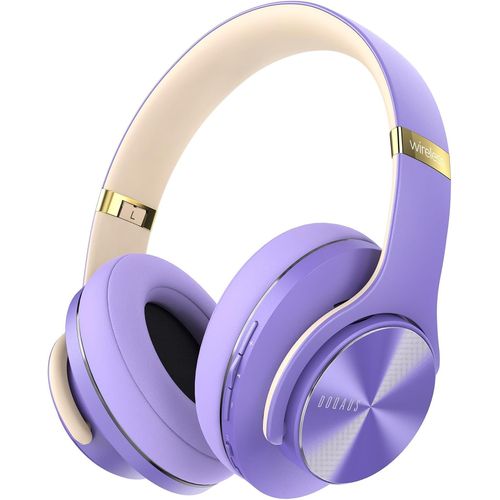 Casque Bluetooth sans Fil 90 Heurs de Lecture,Casque Pliable Audio Bluetooth 3 Modes EQ,Wireless Headphones Bluetooth Microphone Intgr pour Cours en Ligne/Tlphone/Tablette/PC.[V66]