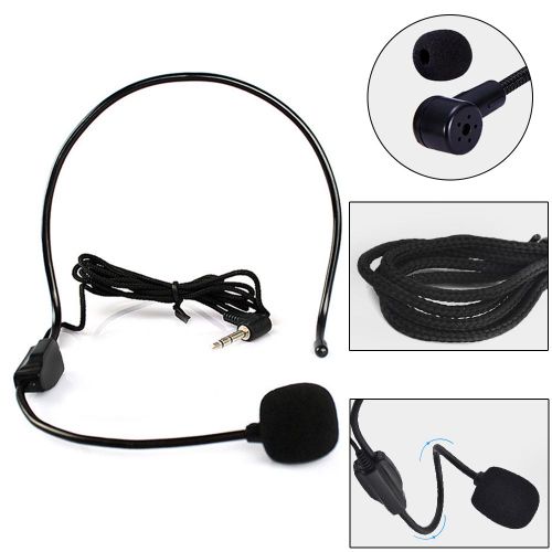 Casque filaire mains libres, systme de Microphone, mgaphone, haut-parleur, enseignant