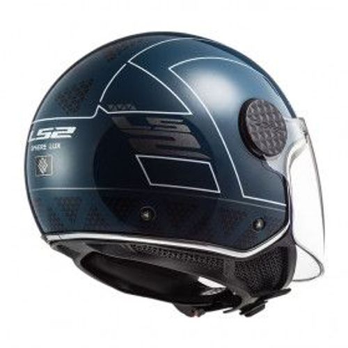 Casque Ls2 Sphere Lux Of558 - Linus Cobalt - S