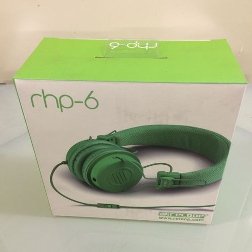 Reloop RHP-6 Green casque vert