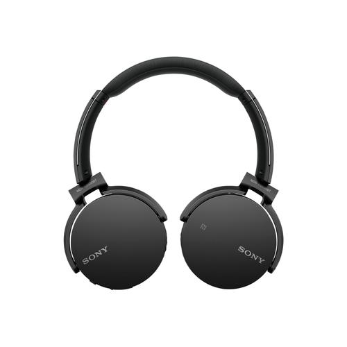 Casque Sony MDR-XB650BT supra-auriculaire ferm sans fil Bluetooth et NFC noir