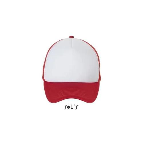 Casquette Bubble Blanc/Rouge - Unique