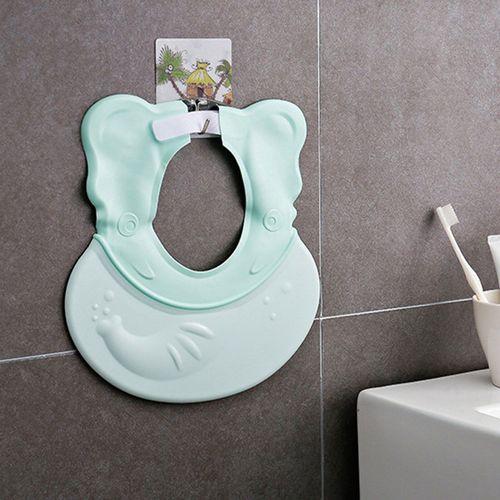 Casquette De Douche En Silicone Souple Pour Bb, Visire De Lavage Des Cheveux, Bouclier De Douche Pour Enfants, Filles Et Garons