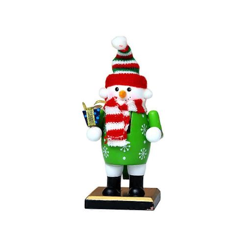 Casse-Noisette dcoratif de Nol fait  la main en bois garde en rouge traditionnel uniforme chiffres soldat marionnette jouet vacances Pr