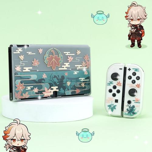 Casse Oled - Coque De Protection De Jeu Anime Pour Nintendo Switch Oled, tui Rigide Transparent, Accessoires De Console