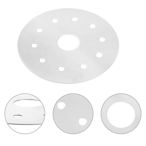 Casserole  Induction  Conduction Thermique,Plaque D'adaptation,Ustensiles De Cuisine En Acier Inoxydable,Ustensiles De Cuisine Haut De Gamme - Type 13.7x13.7x0.1cm #B