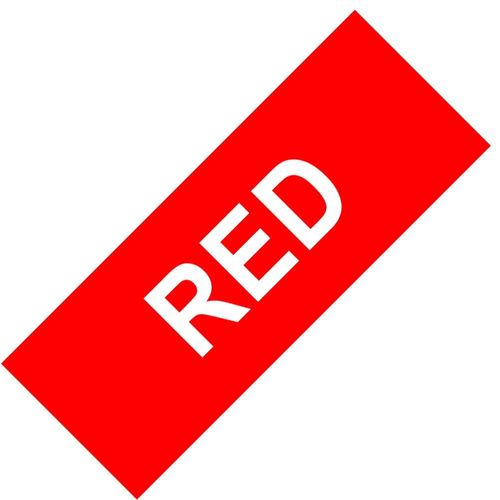 Cassette  Ruban Pour tiqueteuse Dymo,Compatible Avec D1,12mm,45010,45013,40910,40913,43613,43610,Lm160,280 - Type White On Red-19mm