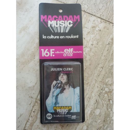 Cassette Audio K7 Tape Julien Clerc Danse S'y - Srie Macadam Music Elf Antar N 60