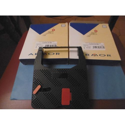 Cassette Ruban Pour Machine  crire Canon Ap800 Groupe 307c Armor Lot De 2
