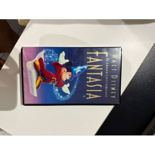 Cassette Vhs Disney Fantasia - Le Grand Chef-D??uvre Rare
