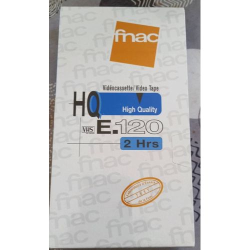 Cassette Vhs Fnac Neuf 120 Minutes