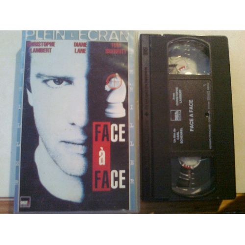 Cassette Video Vhs - Face  Face - Christophe Lambert de Carl Schenkel