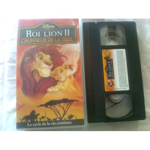 Cassette vidéo VHS Le Roi Lion 2 L'honneur De La Tribu Walt