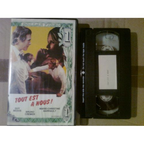 Cassette Video Vhs - Tout Est  Nous (Mme Les Mmes Ont Du Vague  L'Ame) - Guy Bedos de Jean-Louis Daniel