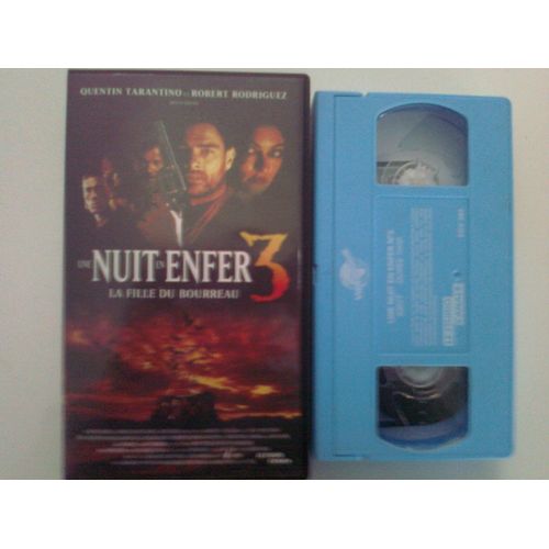 Cassette Video Vhs - Une Nuit En Enfer 3 - La Fille Du Bourreau - Quentin Tarantino