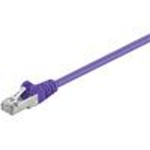 CAT 5e Network cable 2x RJ45 plug SF/UTP outer shield: foil and braiding