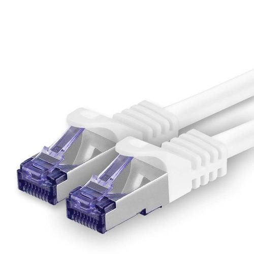 Cat.7 Cble rseau 10m - Blanc